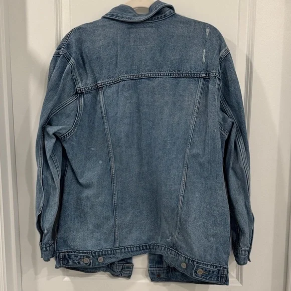Lucky Brand Boyfriend Trucker Denim Jacket - Picture 5 of 7